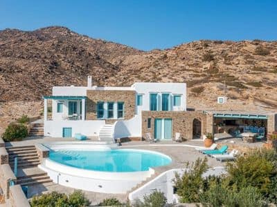 Manganari Ios Greece accommodation villa 